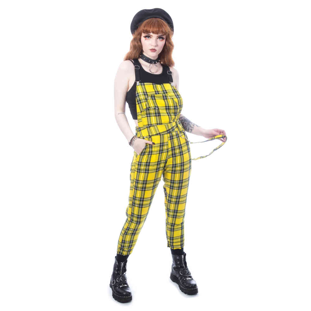 Chemical Black - AMARIS Tuinbroek/dungaree - Geel